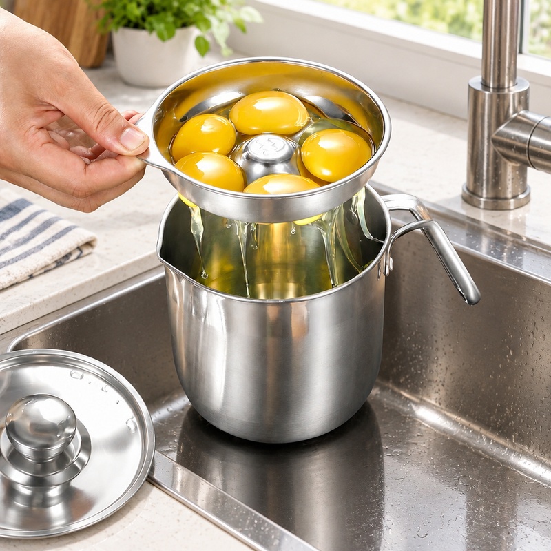 Baby Food With Protein - 304 Stainless Steel Egg Yolk Remover