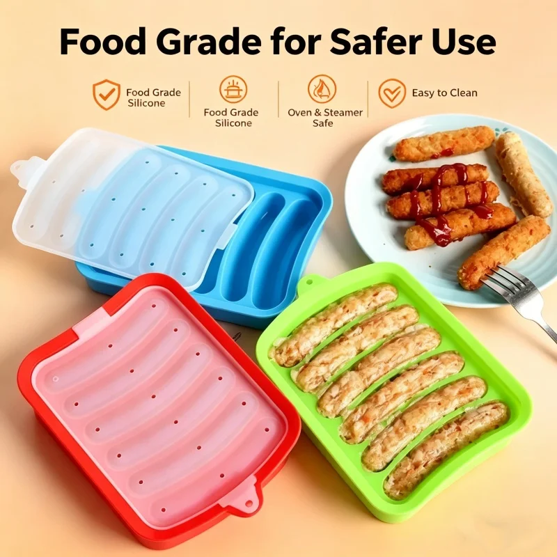 Food Grade Silicone Sausage Mo - Baby Food Dogs recension och pris