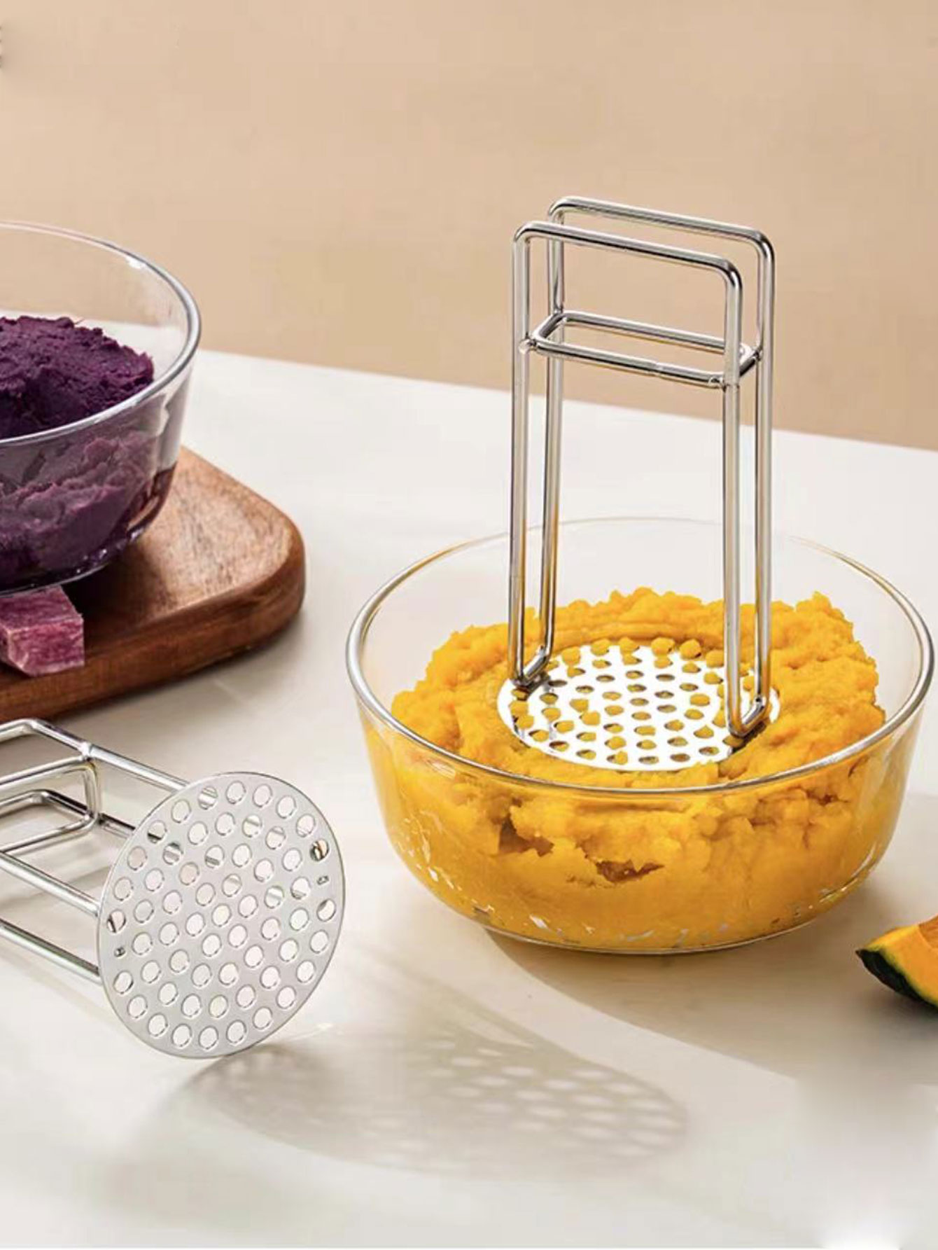 304 Stainless Steel Potato Mas - Baby Food Masher recension och pris