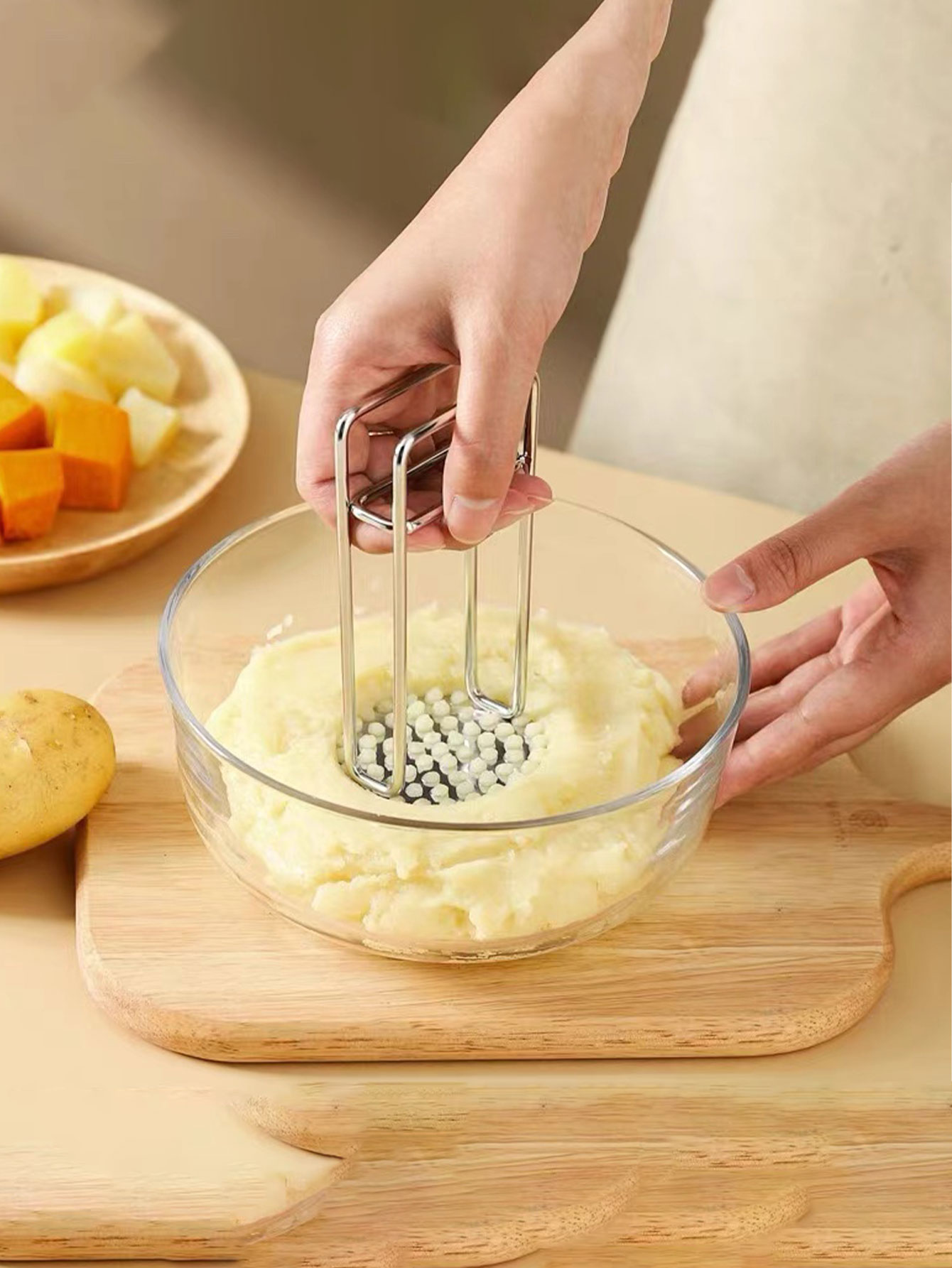 304 Stainless Steel Potato Mas - Baby Food Masher recension och pris