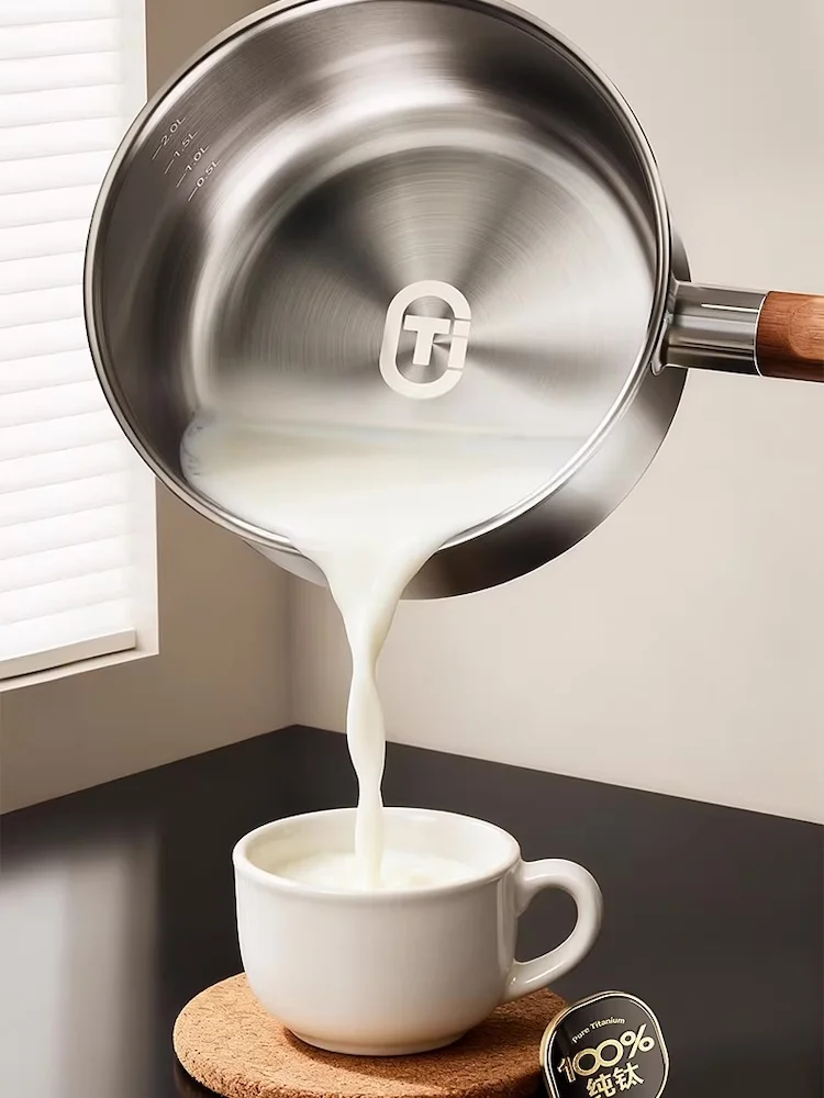 Pure titanium milk pot Baby co - Baby Food With Iron recension och pris