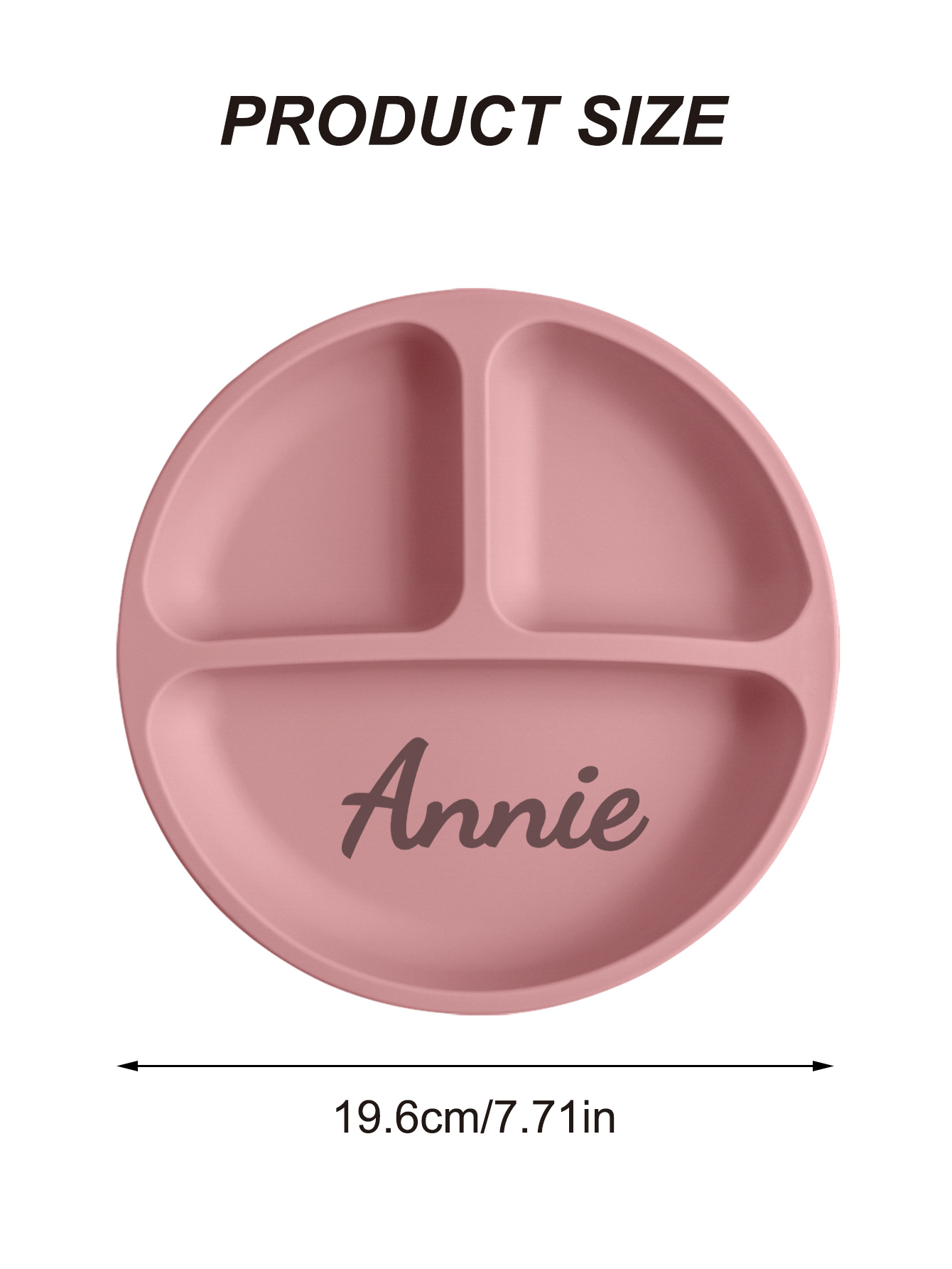 Color Kids 1PCS Customizable N - Baby Food Name recension och pris