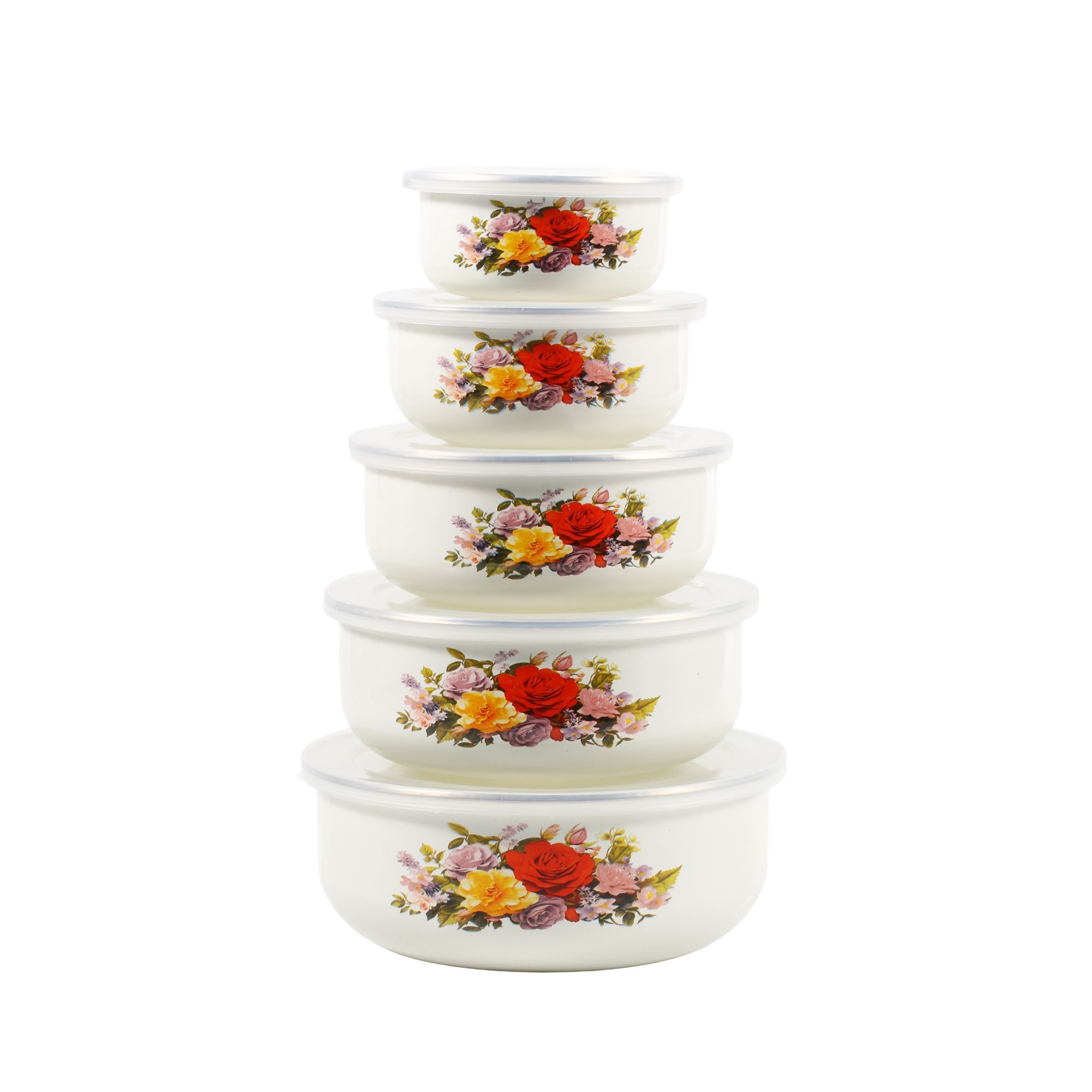 5-piece Set of Thickened Ename - Baby Food With Iron recension och pris