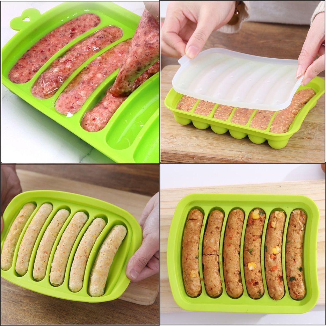 Food Grade Silicone Sausage Mo - Baby Food Dogs recension och pris