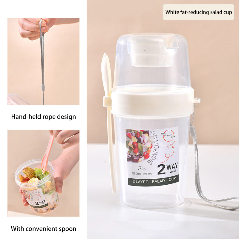 Portable Breakfast Salad Cup W - Baby Food On The Go recension och pris