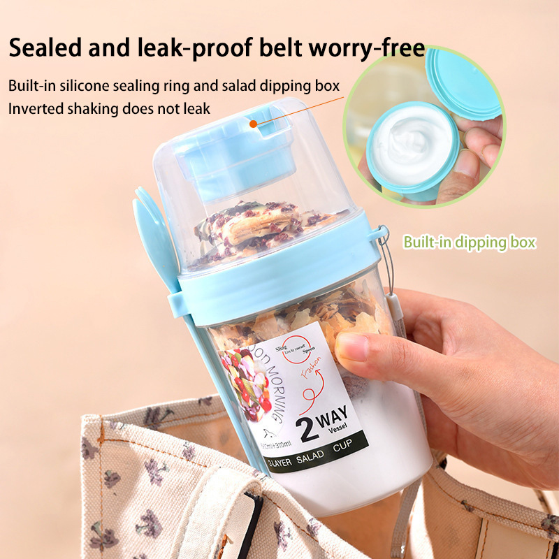 Portable Breakfast Salad Cup W - Baby Food On The Go recension och pris