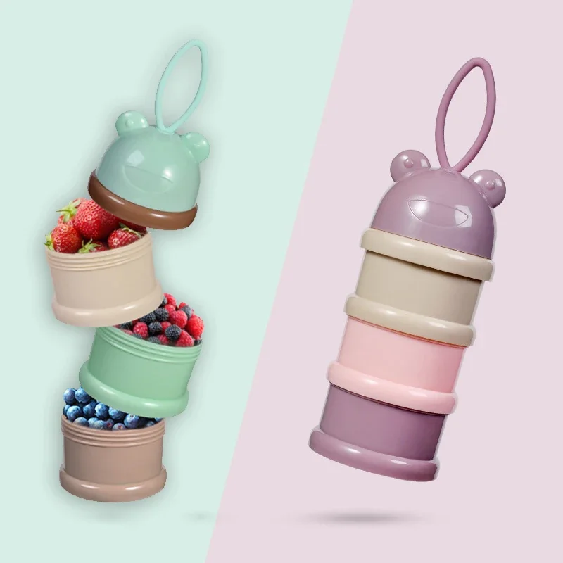 3-Layer Cartoon Baby Formula D - Baby Food On The Go recension och pris