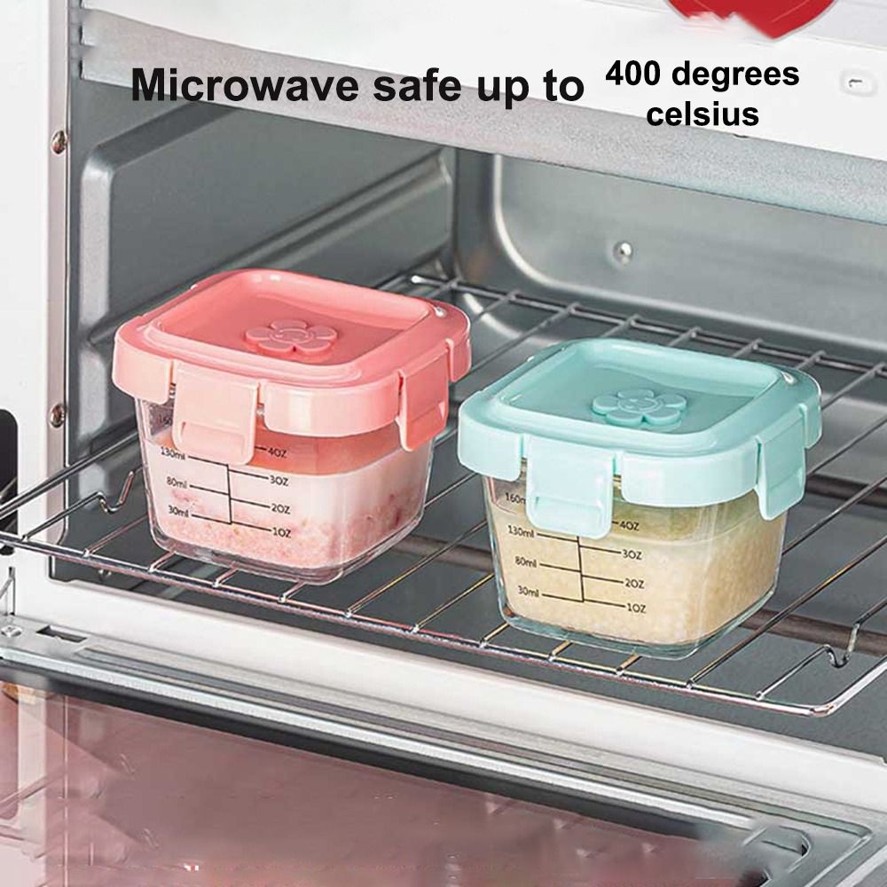 Glass Food Storage Box New 170 - Baby Food Category recension och pris