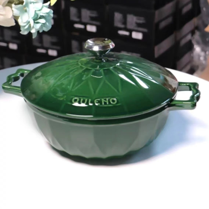 Enameled Cast Iron Dutch Oven  - Baby Food With Iron recension och pris