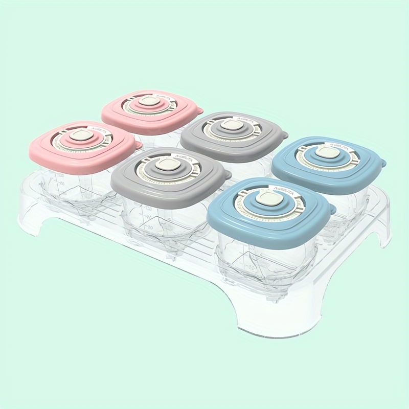6pcs Sealed Lid Portable Baby  - Baby Food On The Go recension och pris