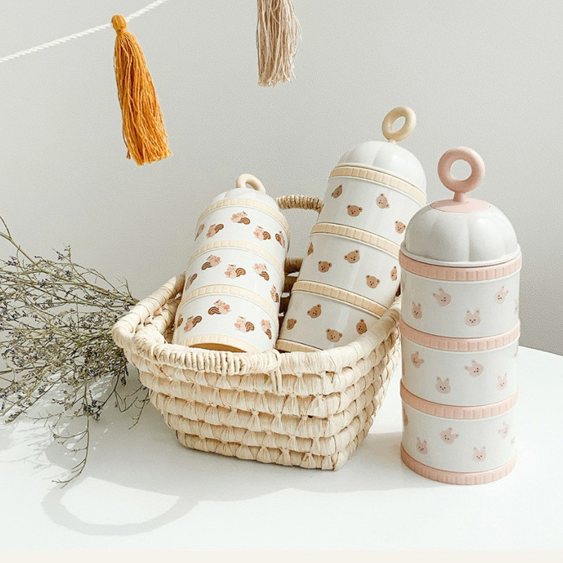 Cute Bear Milk Powder Box Baby - Baby Food Category recension och pris