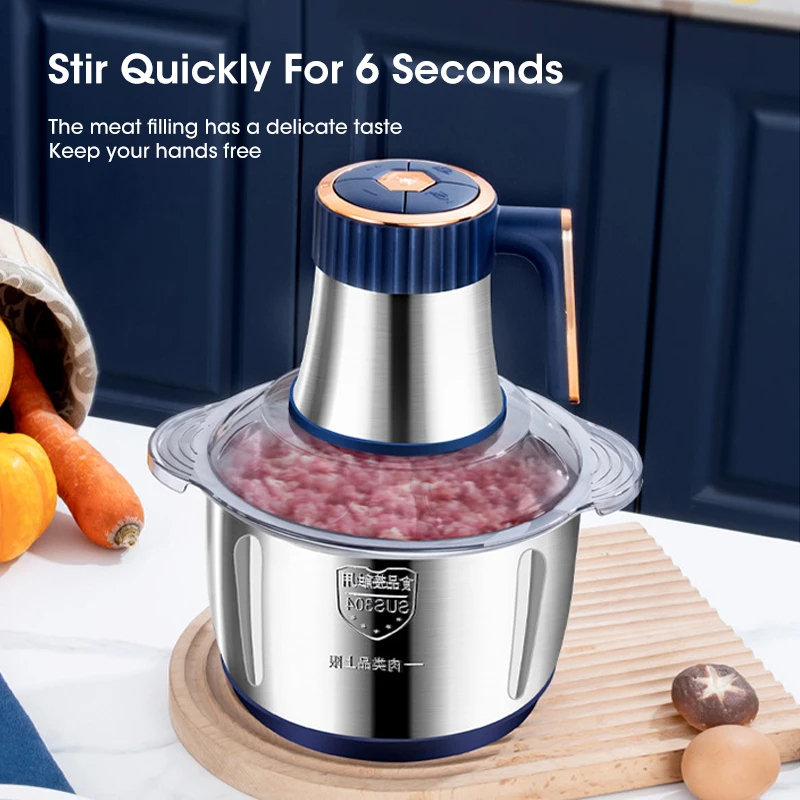 5L SUS304 Stainless Steel Bowl - Baby Food Masher recension och pris