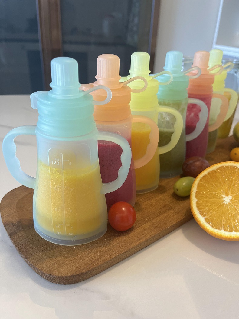 New Reusable Silicone Breast M - Baby Food Category recension och pris