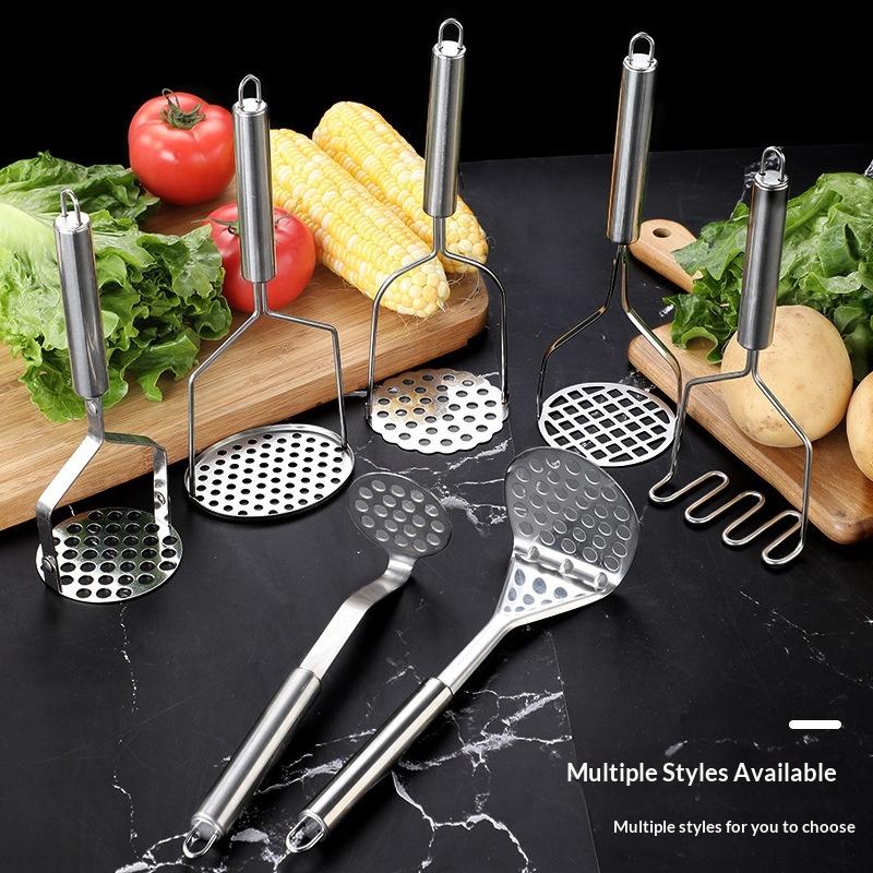 Stainless Steel Potato Masher* - Baby Food With Iron recension och pris