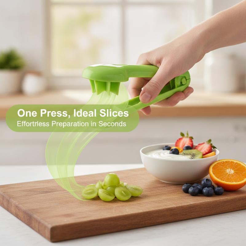 NEW 1Pc Food Grade Grape Slice - Baby Food With Iron recension och pris