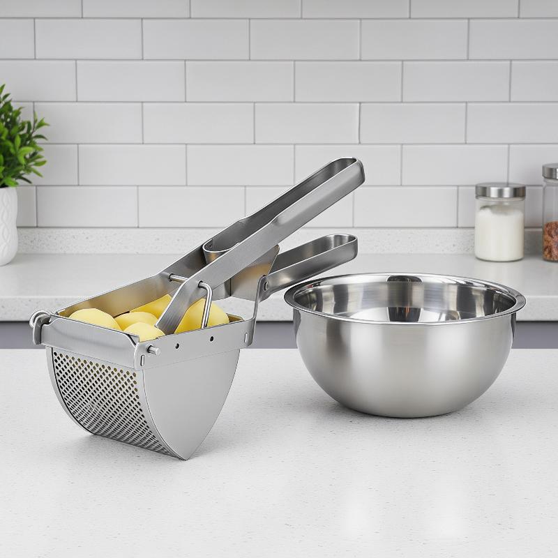 Potato Ricer Stainless Steel P - Baby Food With Iron recension och pris
