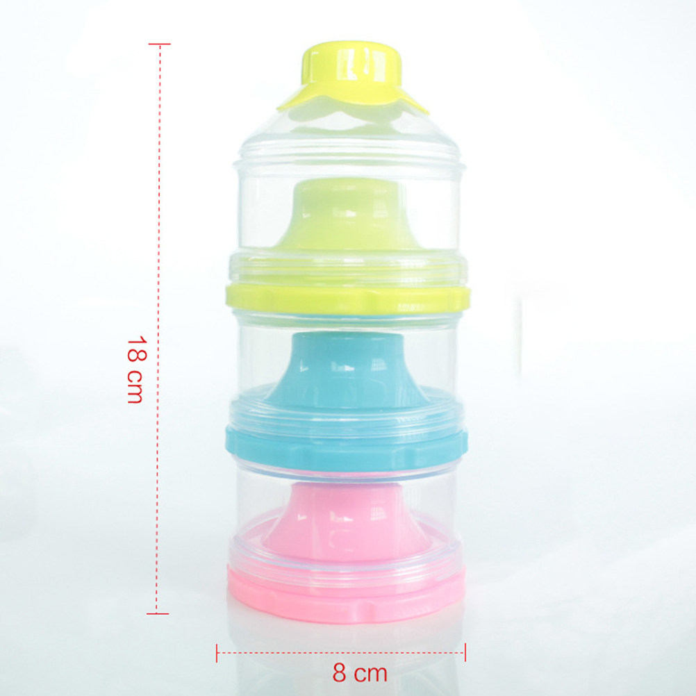 2Pcs Stackable Baby Milk Powde - Baby Food On The Go recension och pris