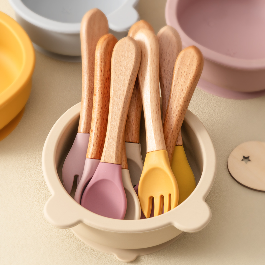 2PCS Baby Learning Spoons Uten - Baby Food Category recension och pris
