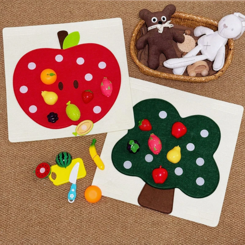 Baby Felt Board Play Food Toys - Baby Food Under 1 Year recension och pris