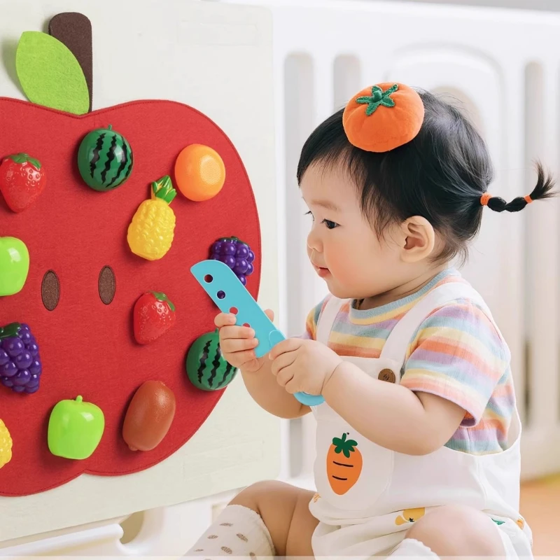 Baby Felt Board Play Food Toys - Baby Food Under 1 Year recension och pris