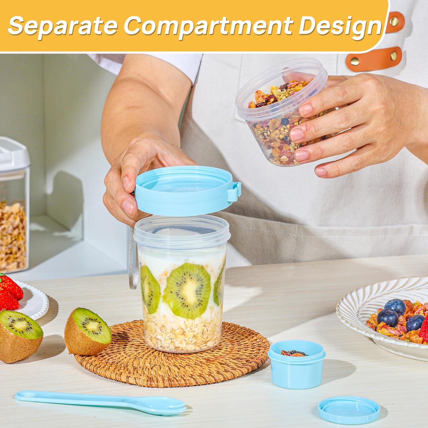 27oz Yogurt Parfait Salad Cups - Baby Food On The Go recension och pris